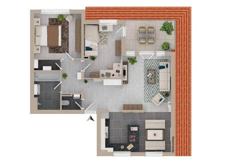 Wohnung zum Kauf 399.000 € 3,5 Zimmer 88,2 m² 2. Geschoss Beinstein Waiblingen-Beinstein 71334