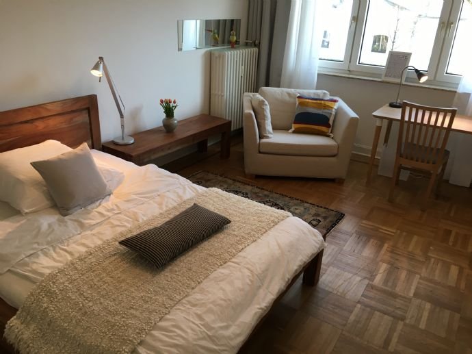 Studio zur Miete 790 € 1 Zimmer 35 m²<br/>Wohnfläche 1.<br/>Geschoss ab sofort<br/>Verfügbarkeit Maria-Louisen-Straße 11 Winterhude Hamburg 22301