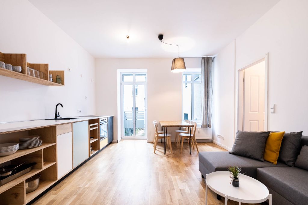 Wohnung zur Miete Wohnen auf Zeit 2.170 € 4 Zimmer 71 m²<br/>Wohnfläche 23.09.2024<br/>Verfügbarkeit Dirschauer Straße Friedrichshain Berlin 10245