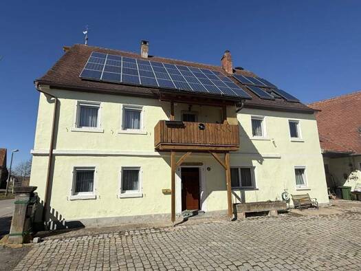 Bauernhaus zum Kauf 349.000 € 10 Zimmer 210 m² 7.460 m² Grundstück Wasserzell Ansbach 91522