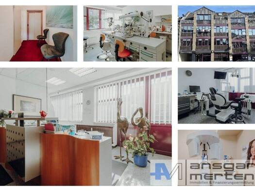 Praxis zur Miete 2.255 € 11 Zimmer 193,9 m² Bürofläche Stepgesstraße 33-35 Stadtmitte Mönchengladbach 41061