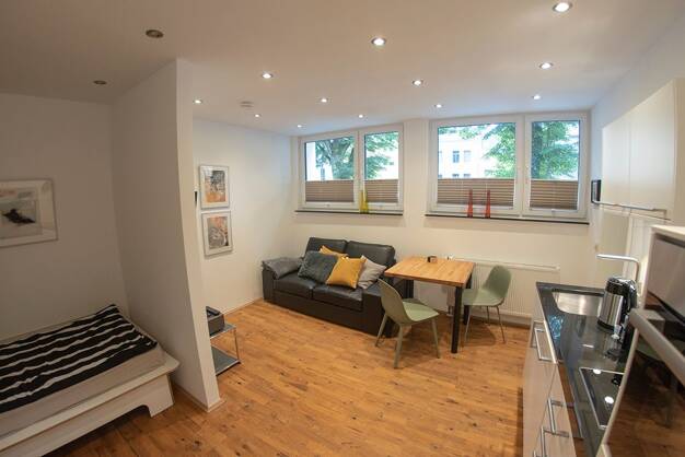 Wohnung zur Miete 600 € 1 Zimmer 30 m² Geschoss 1/1 frei ab sofort Almastr. 10 Rüttenscheid Essen 45130
