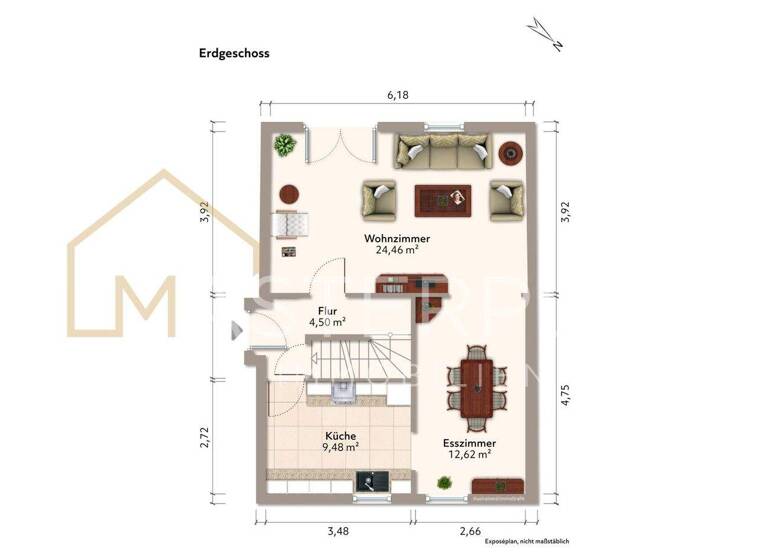 Doppelhaushälfte zum Kauf 239.000 € 7 Zimmer 102 m² 961 m² Grundstück Hülzweiler Schwalbach / Hülzweiler 66773