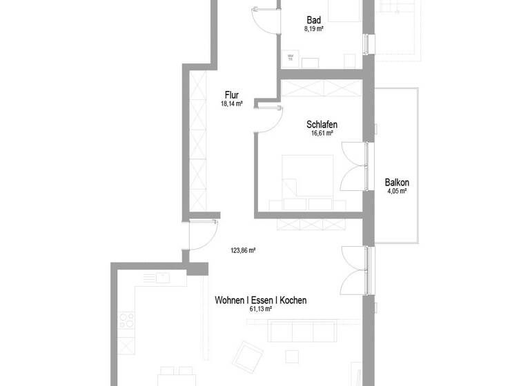 Wohnung zum Kauf als Kapitalanlage geeignet 470.668 € 3 Zimmer 123,9 m²<br/>Wohnfläche Dombühl Dombühl 91601