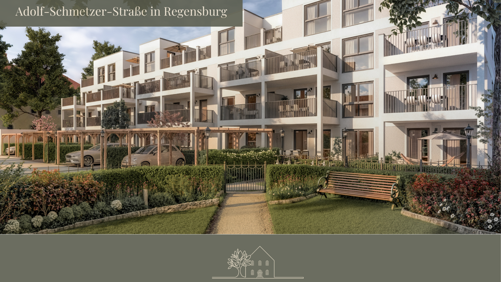 Wohnung zum Kauf - Erstbezug provisionsfrei 524.900 € 3 Zimmer 70 m² 1. Geschoss Adolf-Schmetzer-Straße 50 Ostenviertel Regensburg 93055