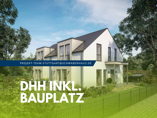 Doppelhaushälfte zum Kauf provisionsfrei 734.510 € 5 Zimmer 155 m² 306 m² Grundstück Schwieberdingen 71701