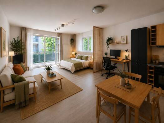 Studio zur Miete 750 € 1 Zimmer 43 m² Geschoss 1/5 frei ab sofort St Jobst Östliche Außenstadt 90491