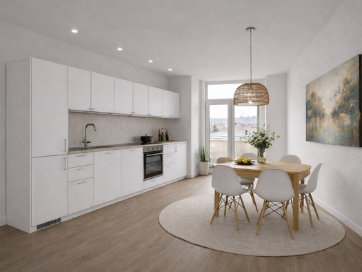 Wohnung zur Miete 1.260 € 2 Zimmer 70 m² Geschoss 3/4 frei ab sofort Flingern Nord Düsseldorf 40233