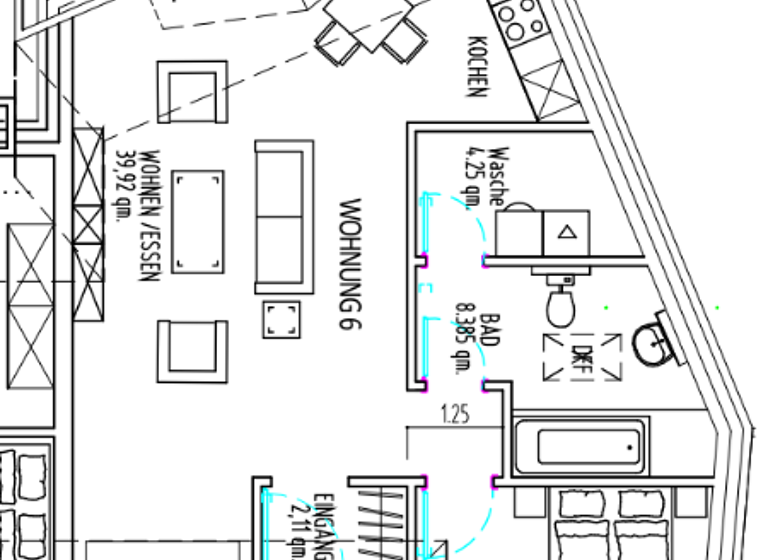 Wohnung zur Miete 650 € 2 Zimmer 71 m² Geschoss 2/2 frei ab sofort Werlte 49757