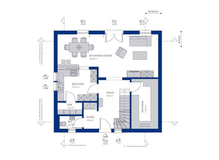 Haus zum Kauf provisionsfrei 525.800 € 7 Zimmer 154 m² 510 m² Grundstück Derneburg Holle 31188