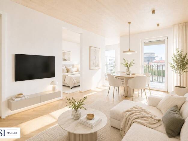 Wohnung zum Kauf - Erstbezug 439.000 € 1,5 Zimmer 39,4 m² 6. Geschoss Obere Donaustraße 23 Leopoldstadt 1020