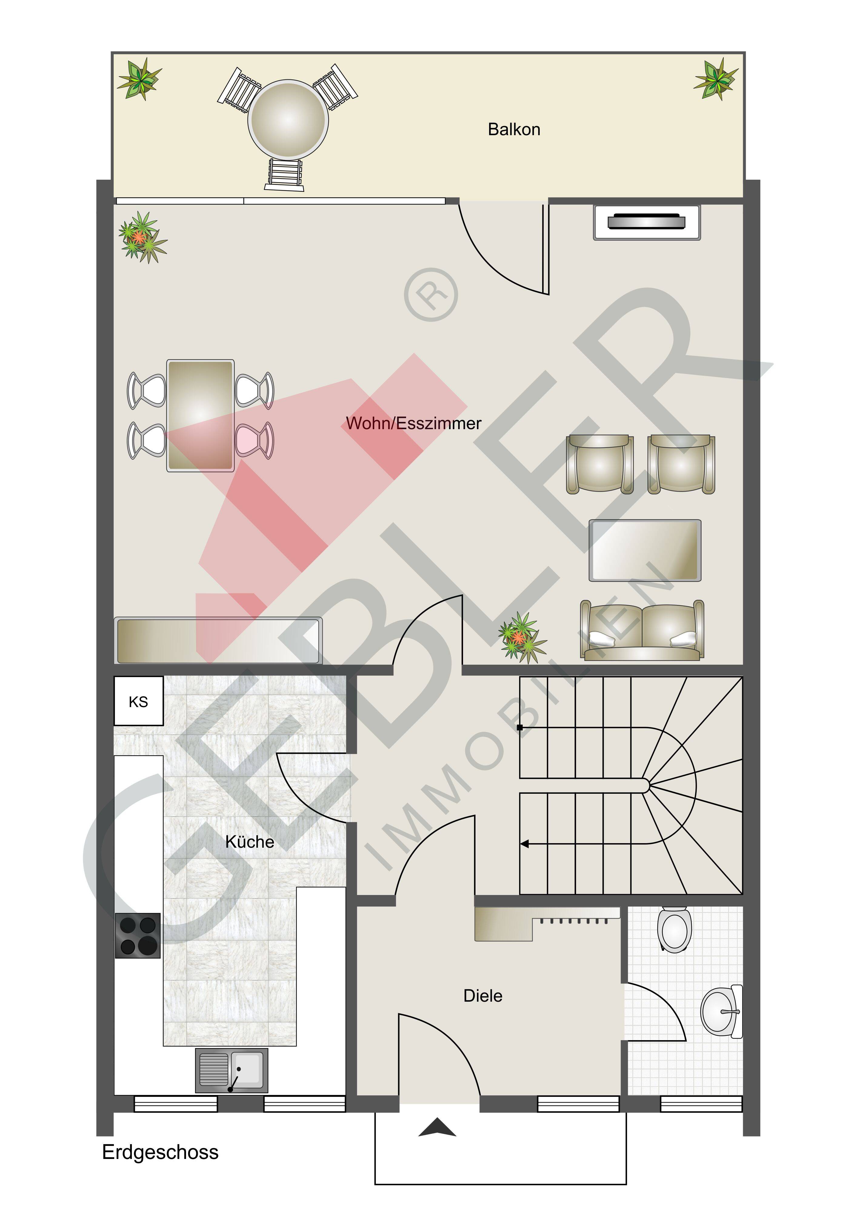 Doppelhaushälfte zum Kauf 159.000 € 4 Zimmer 85,5 m²<br/>Wohnfläche 236 m²<br/>Grundstück Nachrodt Nachrodt-Wiblingwerde 58769