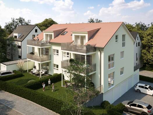 Wohnung zum Kauf - Neubau provisionsfrei als Kapitalanlage geeignet 309.900 € 2,5 Zimmer 66,4 m² Graf-Bentinck-Straße 17 Gaildorf 74405