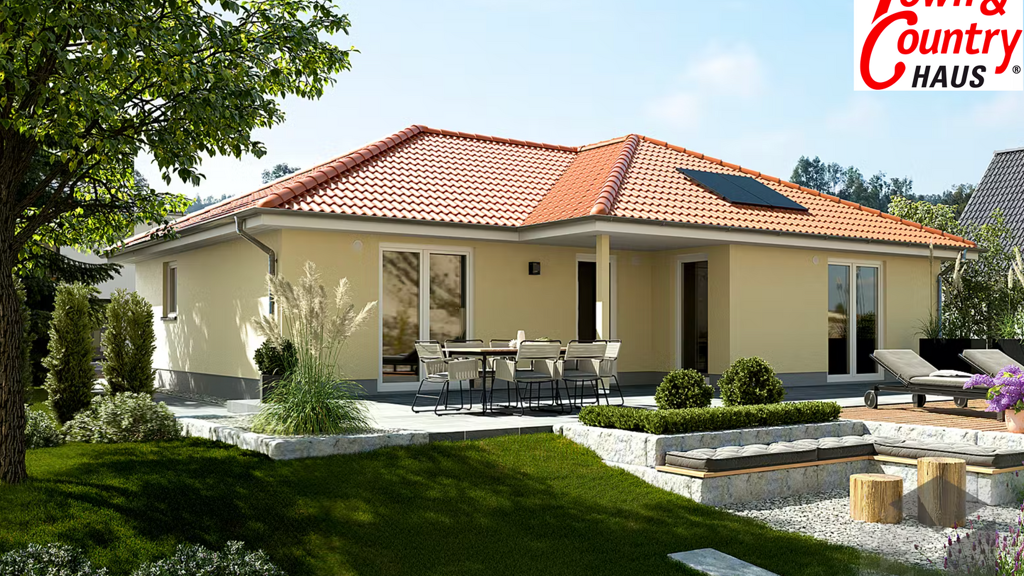 Bungalow zum Kauf - Erstbezug provisionsfrei 281.170 € 4 Zimmer 122,1 m² 959 m² Grundstück frei ab 01.01.2027 Kulmbacher Straße 57 Bad Berneck Bad Berneck im Fichtelgebirge 95460