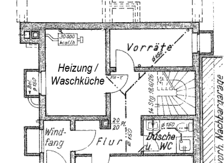 Einfamilienhaus zum Kauf 265.000 € 4 Zimmer 120 m² 300 m² Grundstück Oberkaufungen Kaufungen 34260