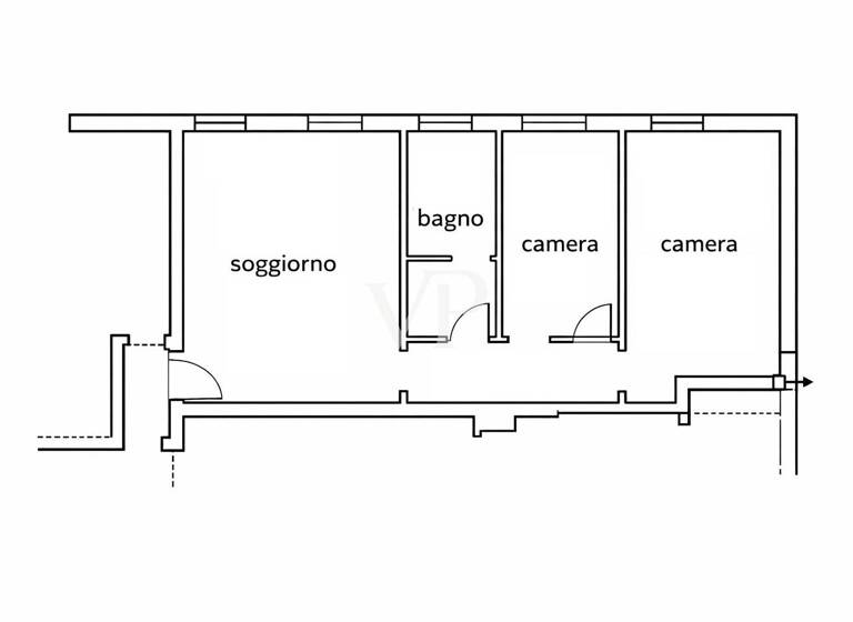 Wohnung zum Kauf 320.000 € 3 Zimmer 60 m² 2. Geschoss frei ab sofort Vittorio Veneto 17/a Castion Veronese 37010