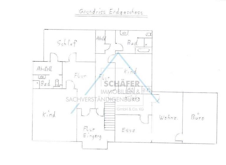 Wohnung zur Miete 850 € 6 Zimmer 180 m² EG frei ab 01.08.2026 Osterbinde Bassum 27211