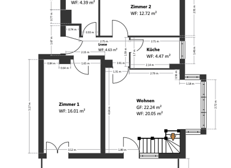 Wohnung zum Kauf 679.000 € 3 Zimmer 78,4 m² EG Ramersdorf-Perlach München 81737
