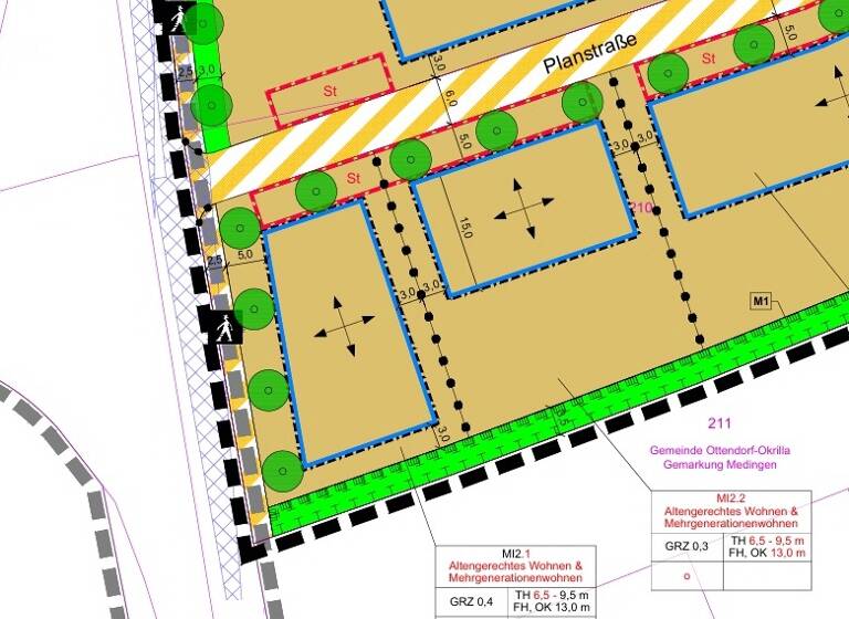 Grundstück zum Kauf provisionsfrei 598.000 € 2.305,1 m² Grundstück Medingen Ottendorf-Okrilla 01458