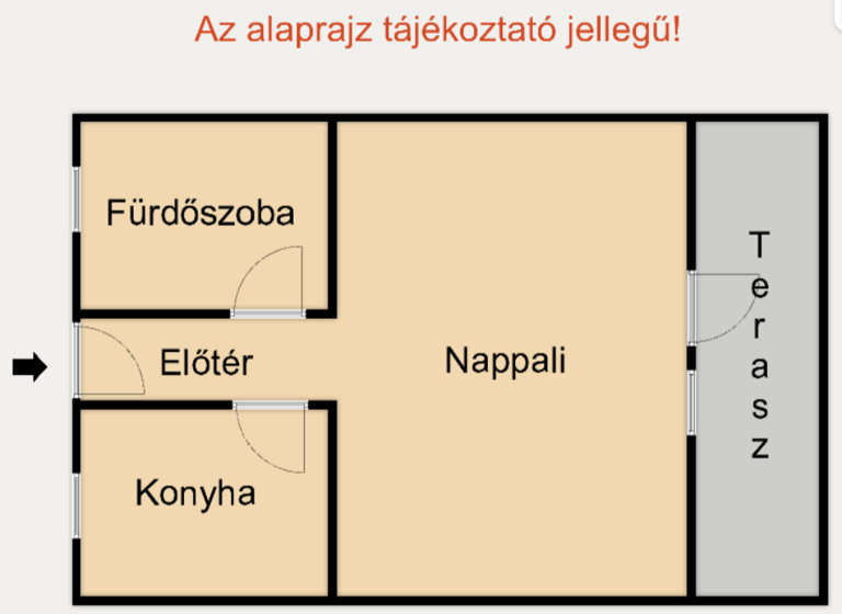 Studio zum Kauf 133.900 € 1 Zimmer 37 m² frei ab sofort Veszprém 8200 