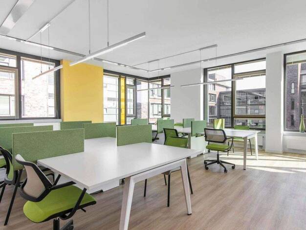 Bürofläche zur Miete provisionsfrei 13 m² Bürofläche teilbar ab 7 m² Hanauer Landstraße 291b Ostend Frankfurt am Main 60314