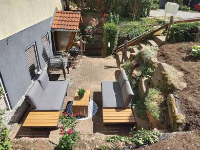 Terrassenwohnung zur Miete 850 € 2 Zimmer 80 m² 2 Geschosse frei ab 01.09.2025 Fürfeld Bad Rappenau 74906