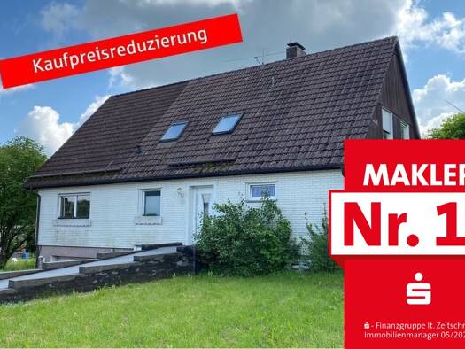 Einfamilienhaus zum Kauf 190.000 € 4 Zimmer 185 m² 1.359 m² Grundstück Benfe Erndtebrück 57339