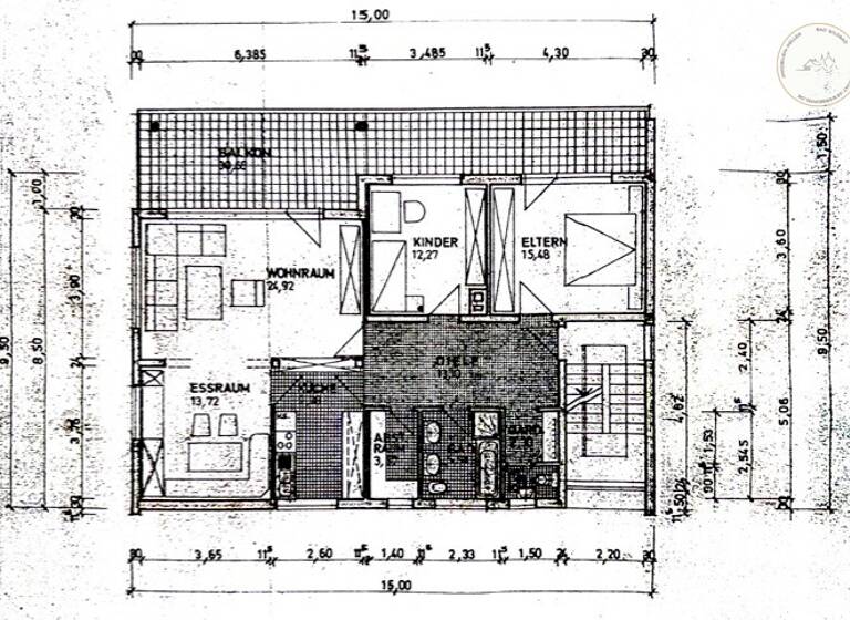 Wohnung zur Miete 820 € 4 Zimmer 113 m²<br/>Wohnfläche 2.<br/>Geschoss ab sofort<br/>Verfügbarkeit Rollwasserweg 17/1 Bad Wildbad Bad Wildbad 75323