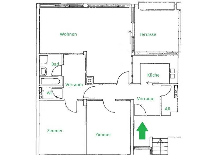 Wohnung zum Kauf 179.900 € 3 Zimmer 88,7 m² 1. Geschoss Bahnhofstraße 18 Judendorf 8111