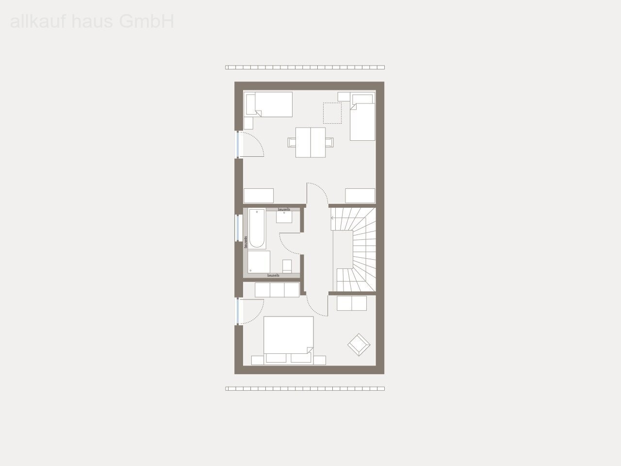 Doppelhaushälfte zum Kauf 285.560 € 3 Zimmer 113,6 m²<br/>Wohnfläche 550 m²<br/>Grundstück Bisingen Bisingen 72406