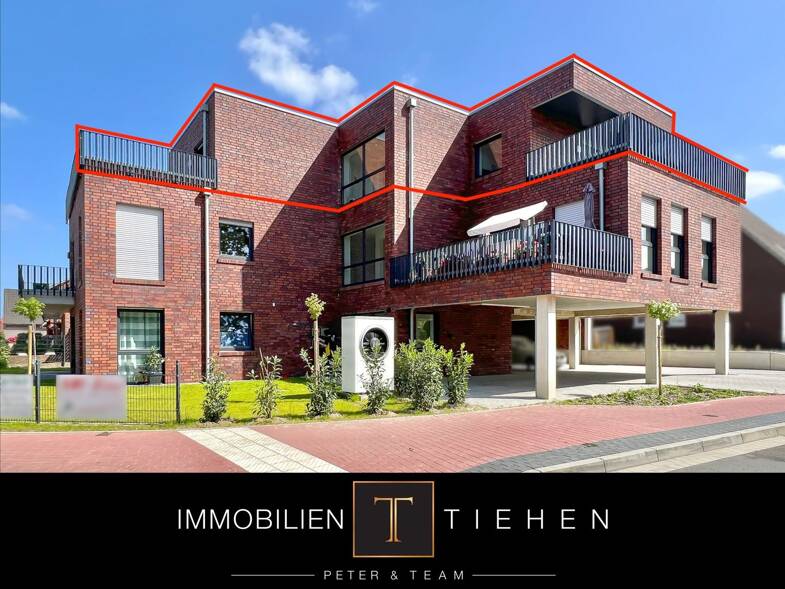 Penthouse zur Miete 1.100 € 3 Zimmer 102 m² frei ab 01.07.2025 Schwarzenbergweg 1 Haselünne Haselünne 49740