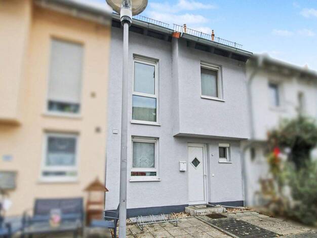 Reihenmittelhaus zum Kauf 549.000 € 5 Zimmer 120,2 m² 153,2 m² Grundstück Raunheim 65479