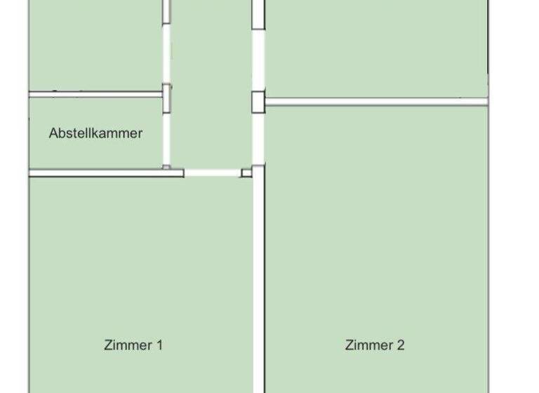 Wohnung zur Miete 975 € 2 Zimmer 57,1 m² 2. Geschoss Mittelstraße 125 Neckarstadt Mannheim 68169