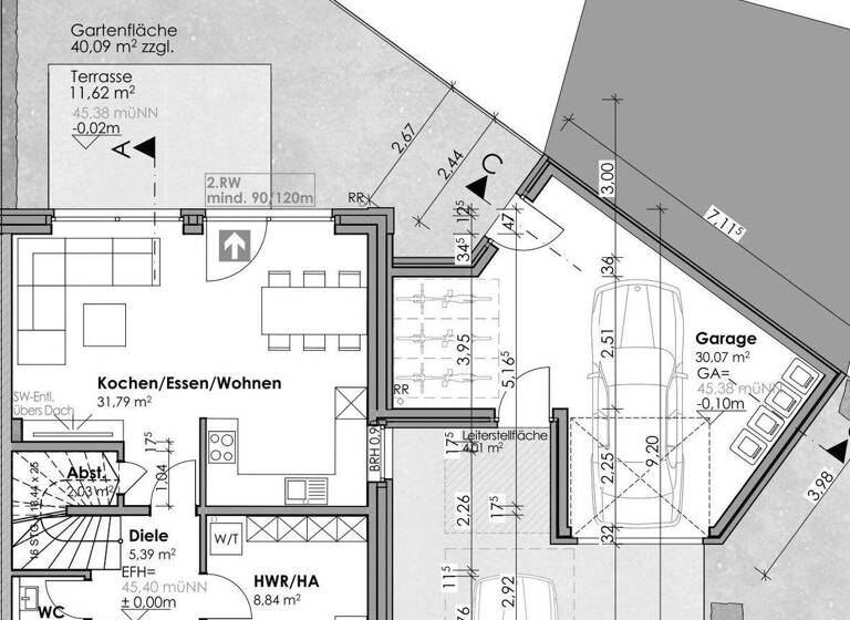 Doppelhaushälfte zum Kauf - Erstbezug 419.000 € 4 Zimmer 113 m² 248 m² Grundstück Oeding Südlohn / Oeding 46354