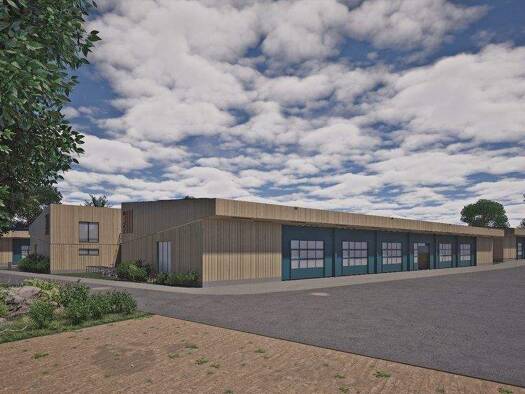 Produktionshalle zur Miete provisionsfrei 1.694 € 121 m² Lagerfläche teilbar von 121 m² bis 377 m² Meschwitzstraße 21 Albertstadt Dresden 01099