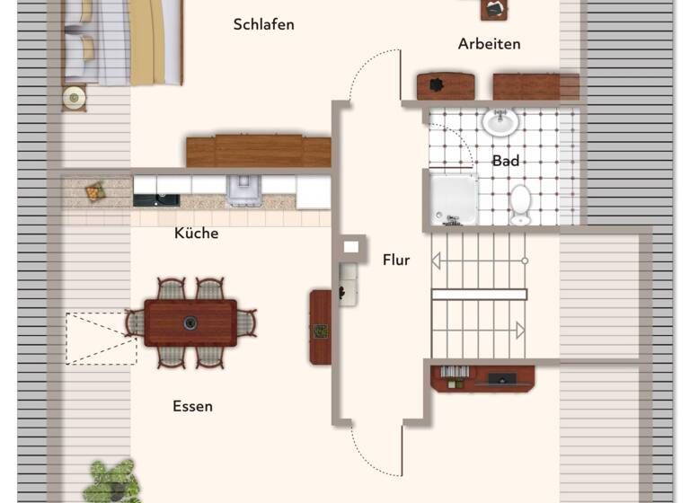 Wohnung zum Kauf 97.000 € 3 Zimmer 60 m²<br/>Wohnfläche Bitz 72475
