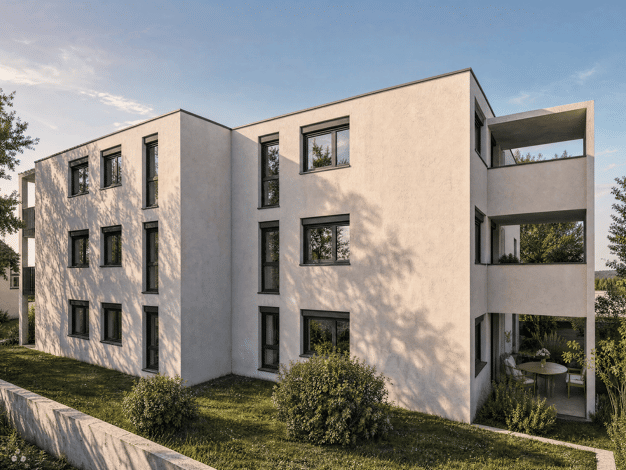 Wohnung zum Kauf - Erstbezug provisionsfrei 309.900 € 2,5 Zimmer 57,6 m² 1. Geschoss Laupheim Laupheim 88471