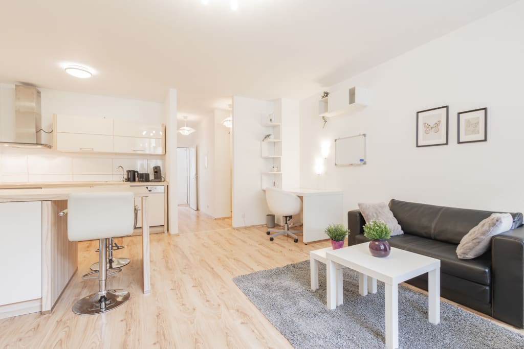 Wohnung zur Miete Wohnen auf Zeit 1.450 € 1 Zimmer 50 m²<br/>Wohnfläche 01.03.2025<br/>Verfügbarkeit Gerresheimer Straße Flingern - Süd Düsseldorf 40233