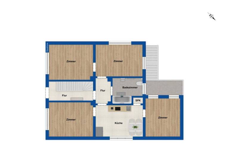 Mehrfamilienhaus zum Kauf 349.000 € 6 Zimmer 178 m² 674 m² Grundstück Widukindland Osnabrück 49086