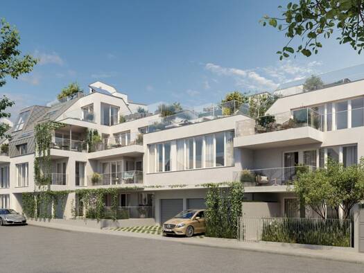 Penthouse zum Kauf - Erstbezug 2.540.000 € 5 Zimmer 188,6 m² 3. Geschoss Wien 1190