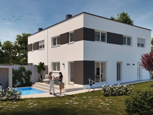 Doppelhaushälfte zum Kauf - Erstbezug 590.000 € 5 Zimmer 120 m² 342 m² Grundstück Wilhering 4073