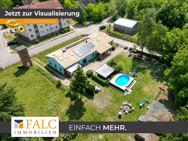 Einfamilienhaus zum Kauf 480.000 € 9 Zimmer 256,8 m² 2.460 m² Grundstück Friedrichsfelde Ankershagen 17219
