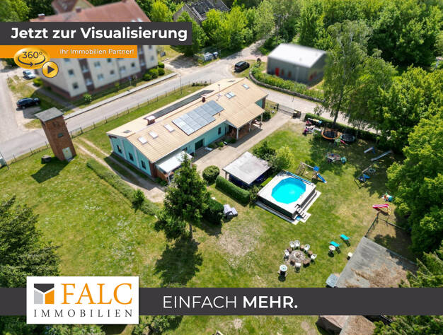 Einfamilienhaus zum Kauf 480.000 € 9 Zimmer 256,8 m² 2.460 m² Grundstück Friedrichsfelde Ankershagen 17219