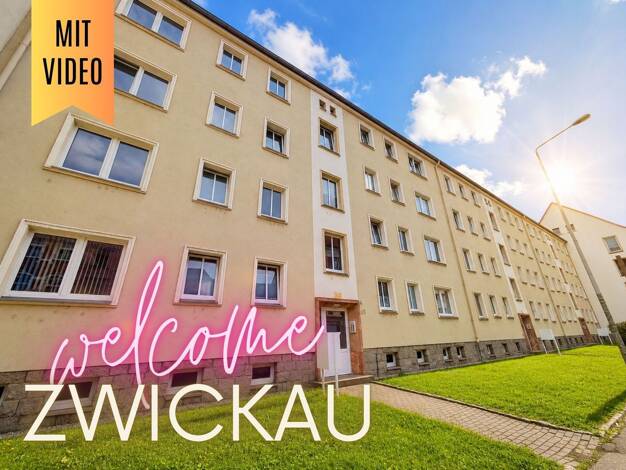 Wohnung zur Miete 330 € 2 Zimmer 48 m² 3. Geschoss Leipziger Straße 85 Pölbitz Zwickau 08058