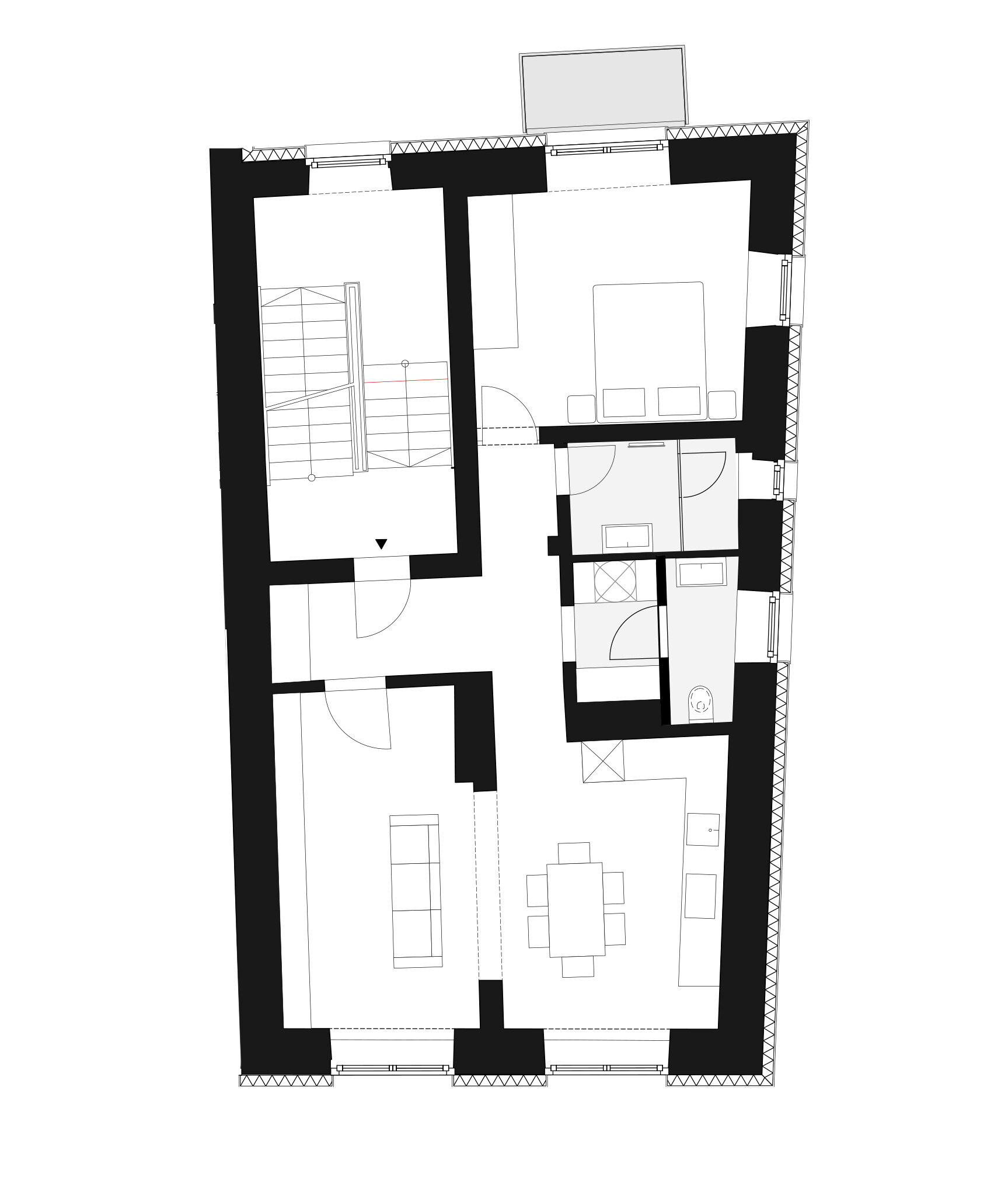 Wohnung zur Miete 2.500 € 2 Zimmer 64,4 m²<br/>Wohnfläche 1.<br/>Geschoss Neuschwabing München 80801