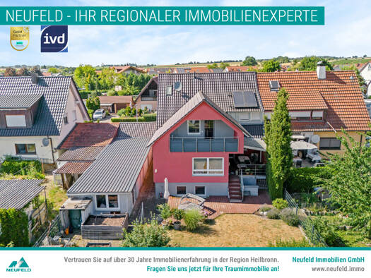 Doppelhaushälfte zum Kauf 538.000 € 8 Zimmer 170,9 m² 492 m² Grundstück Breitenweg 20 Oedheim 74229