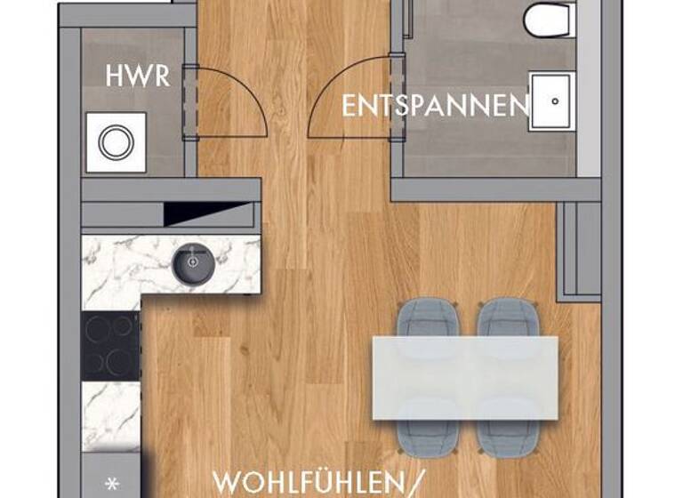 Wohnung zur Miete - Erstbezug 1.143 € 2 Zimmer 64,2 m² 1. Geschoss frei ab sofort Friedrich-Bosse-Straße 69 Möckern Leipzig 04159