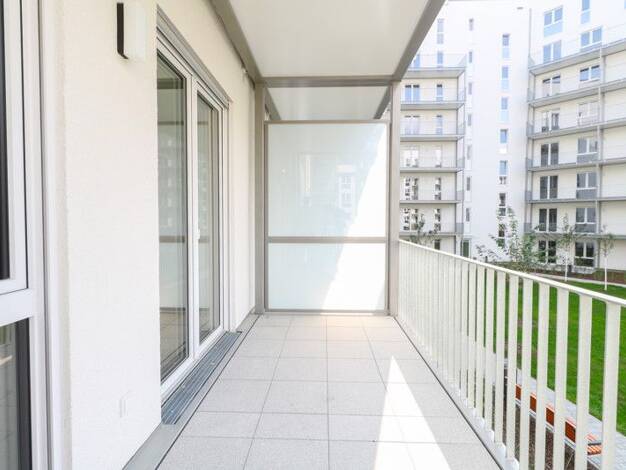 Wohnung zur Miete - Erstbezug 1.152 € 2 Zimmer 73,7 m² 1. Geschoss frei ab 01.01.2026 Mathilde-Maier-Straße 4 Gallus Frankfurt-Gallus 60326