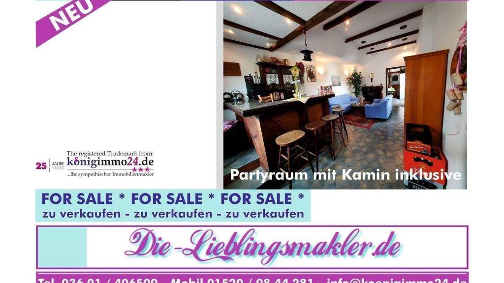 Haus zum Kauf 179.900 € 5 Zimmer 130 m² frei ab sofort Ammern Unstruttal 99974