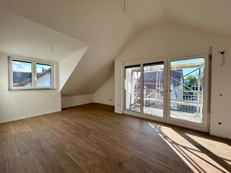 Wohnung zum Kauf 243.132 € 2 Zimmer 47,2 m² Dachgeschoss, EG Gundelsheim Gundelsheim / Höchstberg 74831